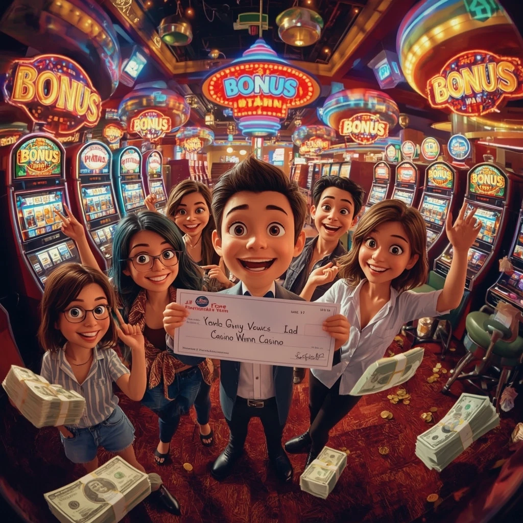 bonus di tangan pria di kasino CUY TOTO