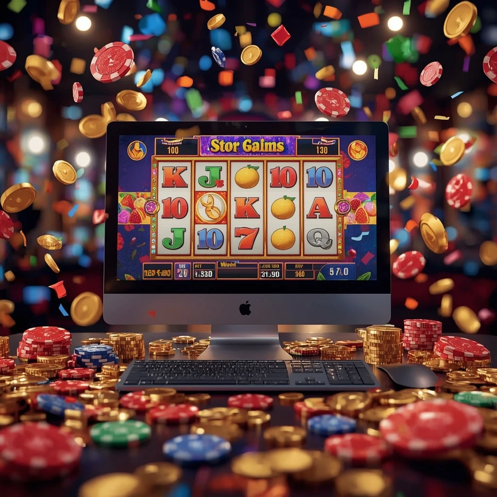 mesin slot pada monitor CUY TOTO