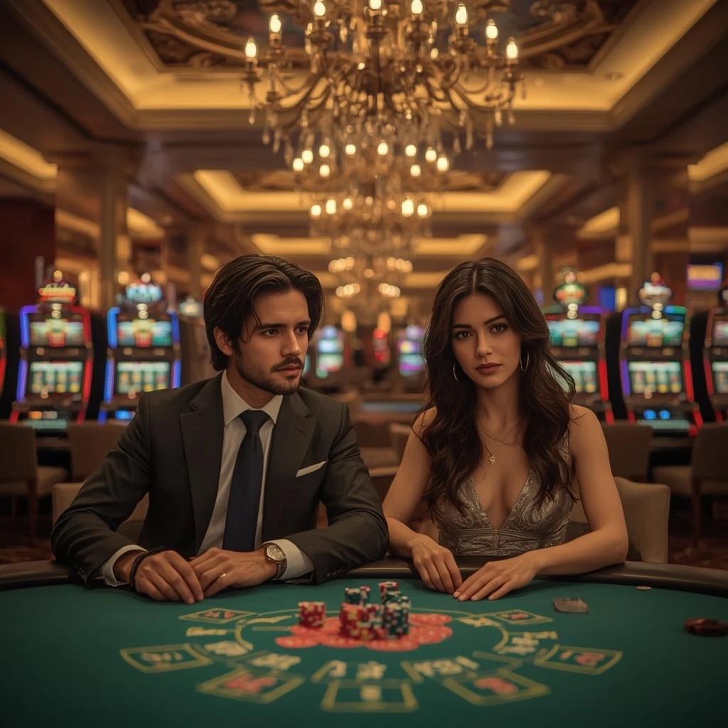 Dua pemain poker di CASINO CUY TOTO